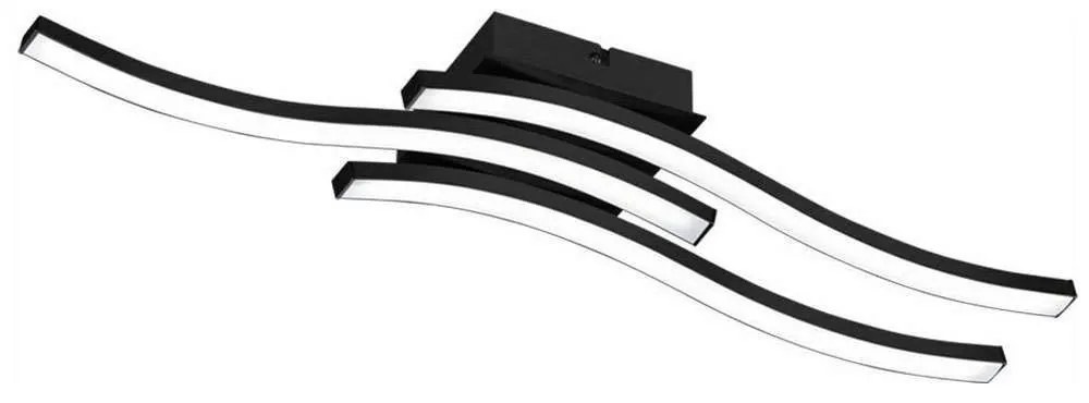 Φωτιστικό Οροφής - Πλαφονιέρα Route R62473132 3x5W Led 12x56x7cm 3000K Black RL Lighting Metal