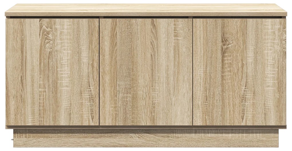 vidaXL ντουλάπι τηλεόρασης δρυς Sonoma 100x38x49 εκ. Επεξεργασμένο ξύλο