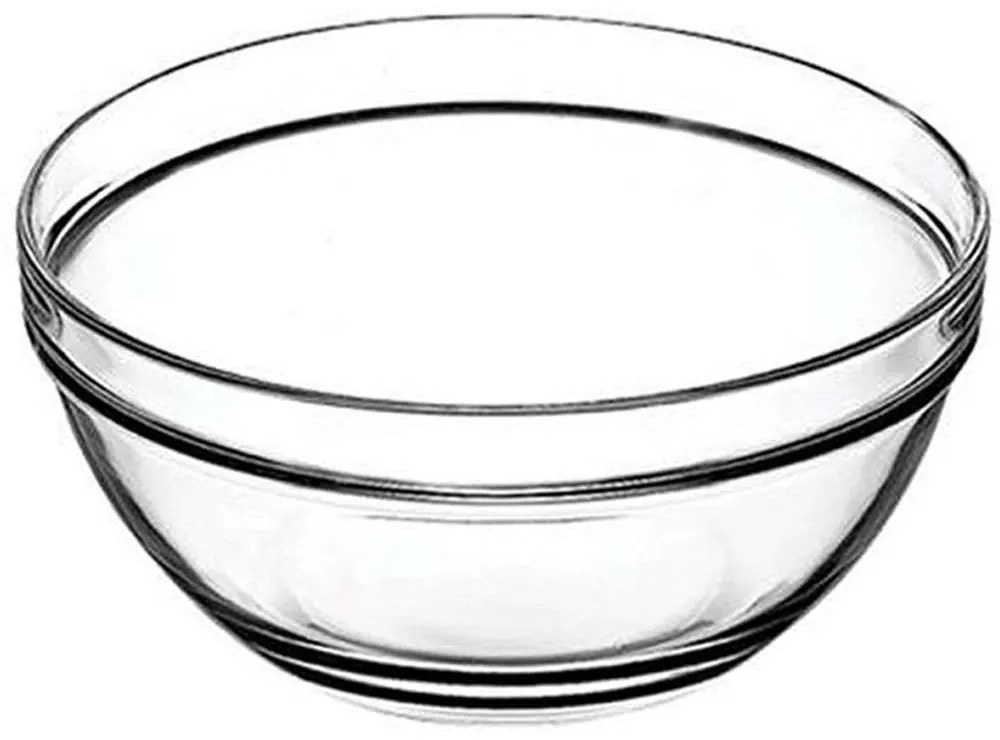 Σαλατιέρα Chef SP53573G2 20cm 1700ml Clear Espiel Medium Γυαλί