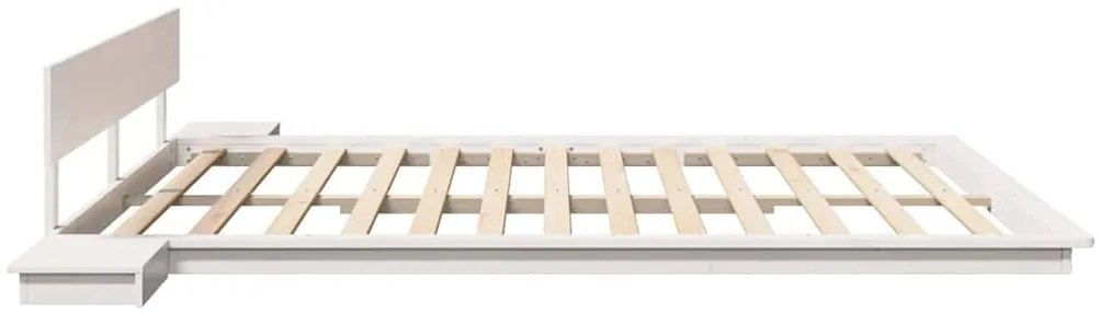 vidaXL Σκελετός Κρεβατιού Λευκό 180 x 200 cm ξύλο