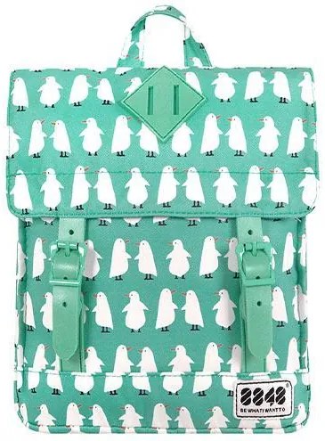 8848 BACKPACK FOR CHILDREN WITH PENGUINS PRINT