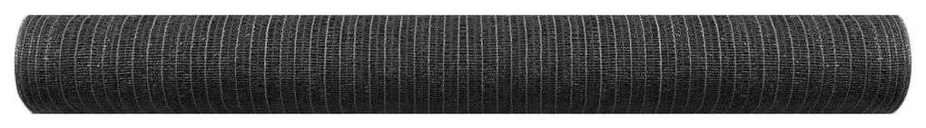 Δίχτυ Σκίασης Ανθρακί 1,5 x 25 μ. από HDPE 75 γρ./μ² - Ανθρακί