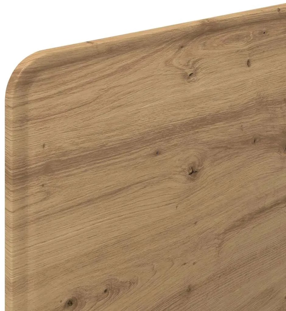 vidaXL Κεφαλάρι με κεφαλάρι Artisan Oak 90 cm Επεξεργασμένο ξύλο