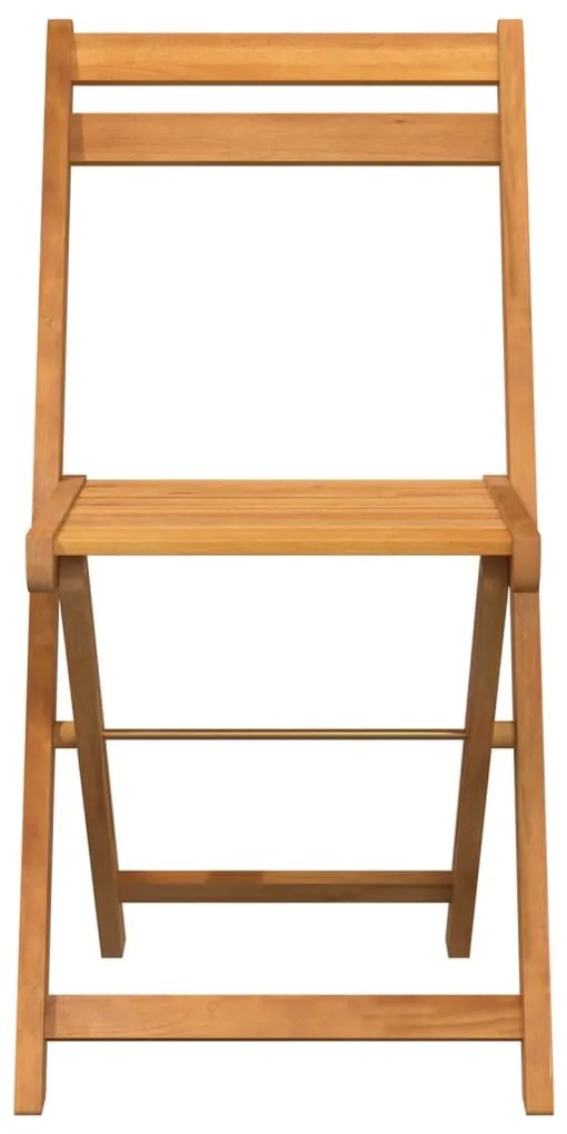 vidaXL Καρέκλες Bistro Πτυσσόμενες 6 τεμ. Μασίφ Ξύλο Ακακίας