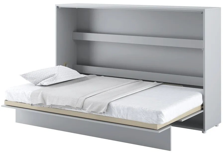Κρεβάτι τοίχου Concept Pro Lenart AH115, 120x200, Πλαστικοποιημένη μοριοσανίδα,  Τάβλες για Κρεβάτι, 148x211x137cm