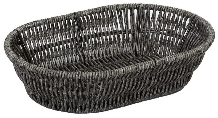 Καλάθι Ψωμιού Οβάλ (25x17x6) Espiel Grey Medium KOD208