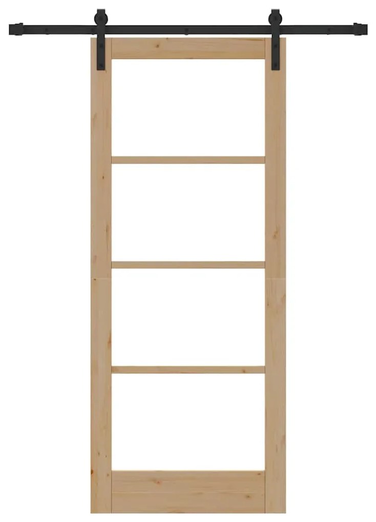 vidaXL Συρόμενη Πόρτα ORKDAL Φυσικό 83 x 202 εκ.