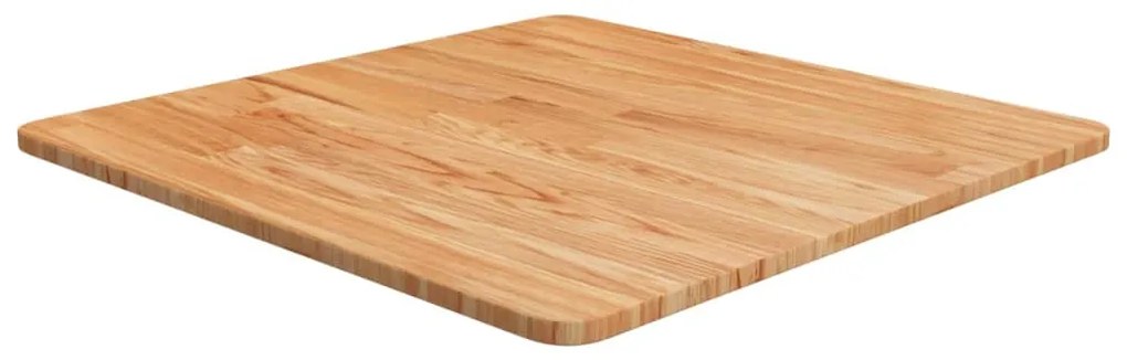 vidaXL Επιφάνεια Τραπεζιού Τετράγωνη Αν. Καφέ 60x60x1,5 εκ. Ξύλο Δρυς