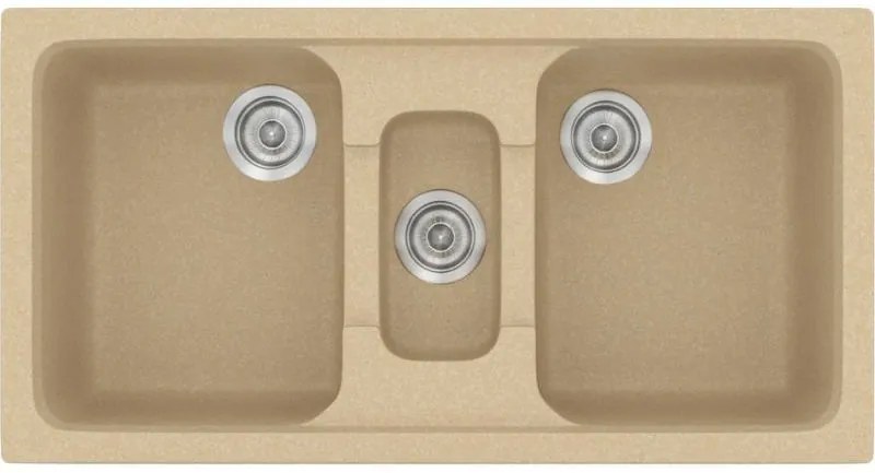 Νεροχύτης Sanitec 325-Granite Cappucino