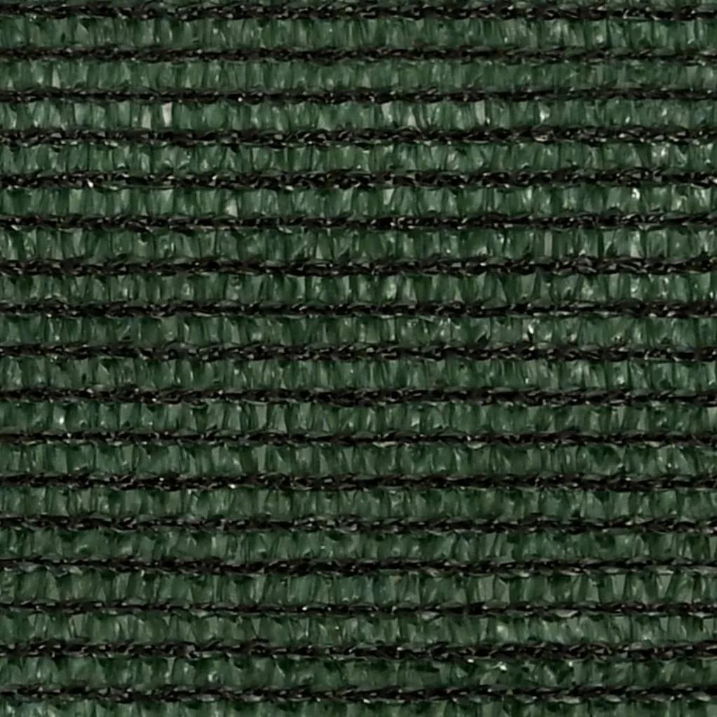 Πανί Σκίασης Σκούρο Πράσινο 4,5x4,5x4,5 μ. από HDPE 160 γρ./μ² - Πράσινο