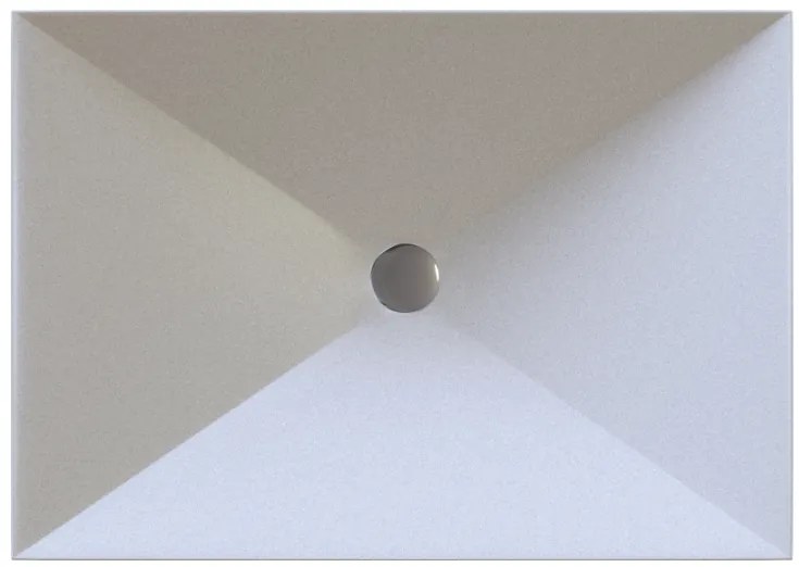 Sanitec Prisma 280 Νιπτήρας Συνθετικός Επικαθήμενος 50x40,5x10,5cm White