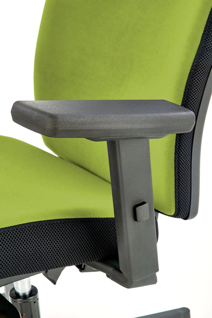 POP office chair, color: black / green DIOMMI V-NS-POP-FOT-ZIELONY