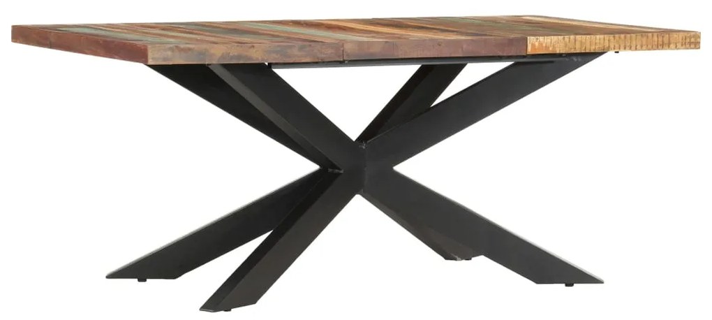 vidaXL Τραπεζαρία 180 x 90 x 76 εκ. από Μασίφ Ανακυκλωμένο Ξύλο