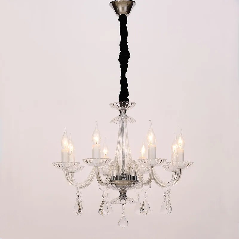 Πολυέλαιος Οροφής Aca Lompelia BLK80388PCC Chrome