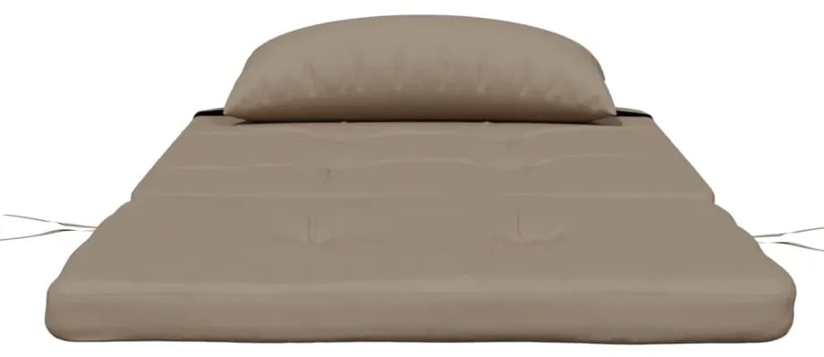 vidaXL Μαξιλάρια Καρέκλας Adirondack 2 τεμ. Taupe από Ύφασμα Oxford