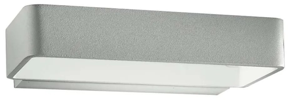 Φωτιστικό Τοίχου - Απλίκα Omega LED-W-OMEGA BCO 5,5W Led 19,5x11,5x3,7cm White Intec Αλουμίνιο