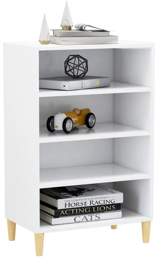 vidaXL Ραφιέρα Λευκή 57 x 35 x 90 εκ. από Μοριοσανίδα