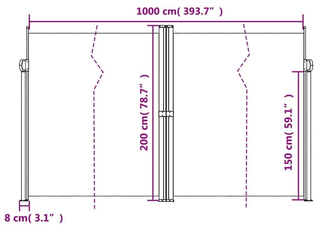 ΣΚΙΑΣΤΡΟ ΠΛΑΪΝΟ ΣΥΡΟΜΕΝΟ ΚΡΕΜ 200 X 1000 ΕΚ. 4004760