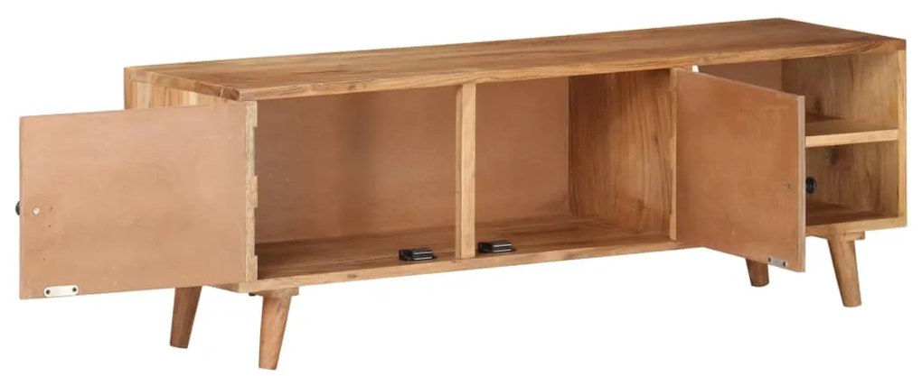 vidaXL Έπιπλο Τηλεόρασης 115 x 30 x 39 εκ. από Μασίφ Ξύλο Ακακίας