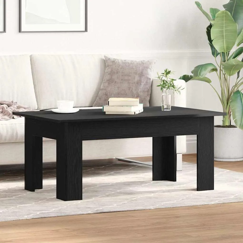 vidaXL Τραπεζάκι σαλονιού Μαύρη δρυς 100 x 60 x 42 cm
