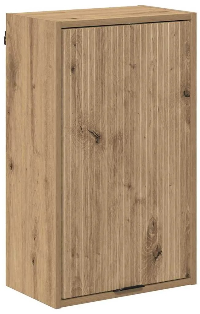 vidaXL Ντουλάπι Μπάνιου Επιτοίχιο artisan δρυς 39 x 23.5 x 65 εκ.