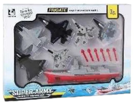 Σετ Πολεμικά Αεροσκάφη &amp; Πλοίο