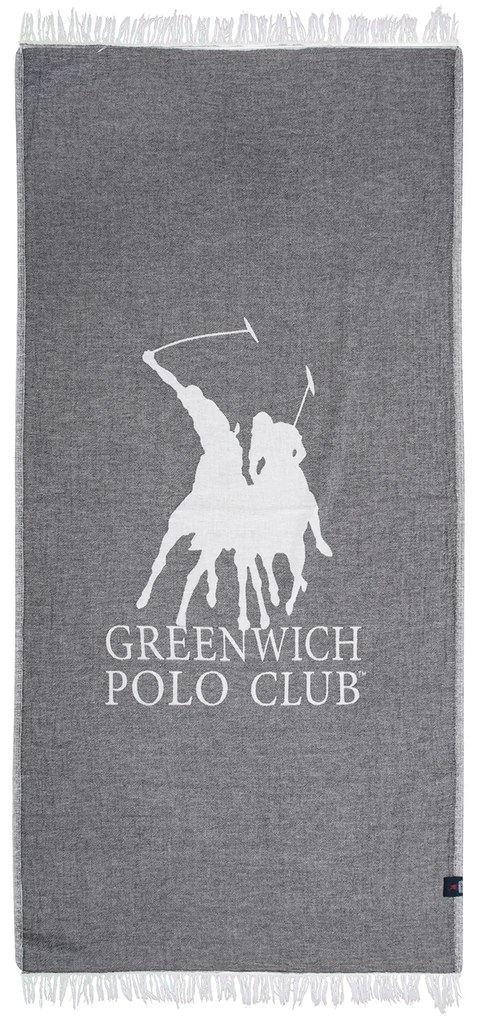 GREENWICH POLO CLUB ΠΕΤΣΕΤΑ ΘΑΛΑΣΣΗΣ 85Χ170 3903 ΓΚΡΙ, ΙΒΟΥΑΡ