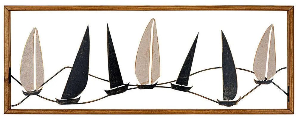 Διακοσμητικό Τοίχου Guzelce 279ENZ2546 90x3,5x34cm Multi Wallity Μέταλλο
