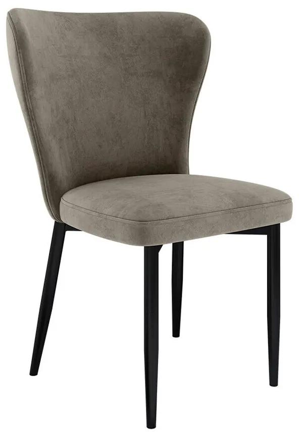 Καρέκλα Jackson 105, 90x56x63cm, 8 kg, Ταπισερί, Μεταλλικά, Ξύλο | Epipla1.gr
