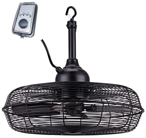 Primo PRCF-80550 Ανεμιστήρας Οροφής 20'' 50εκ. Βιομηχανικός IP55 100W Μαύρος