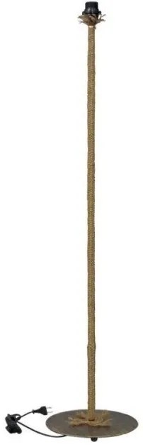 Σώμα Επιδαπέδιου Φωτιστικού FLB-03 120cm Σχοινί Ε27 Heronia-09-0058-Μπρονζέ 09-0058