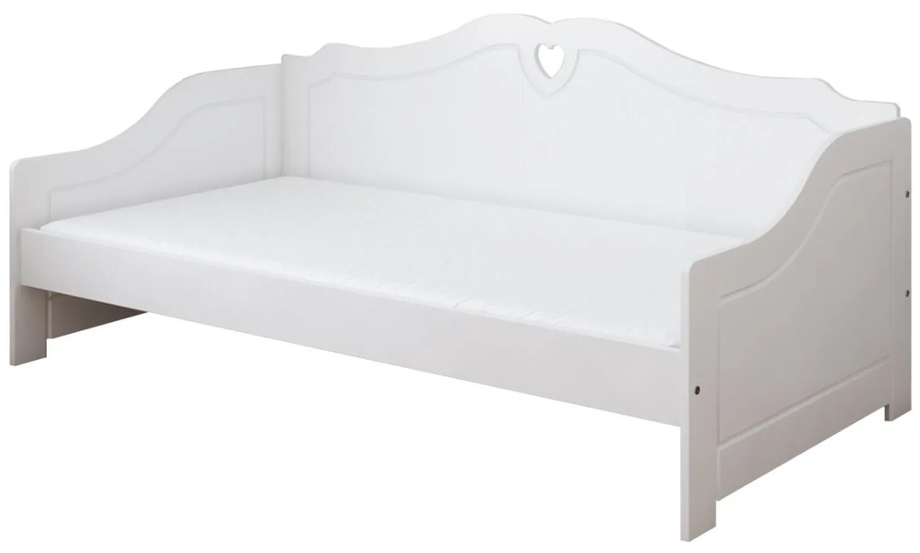 Καναπές Κρεβάτι Zuzia  με Προστατευτικό White  90x200cm  BC60020 BabyCute