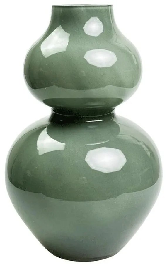 Βάζο 00.03.32540 Φ16,5x24,5cm Green Glass