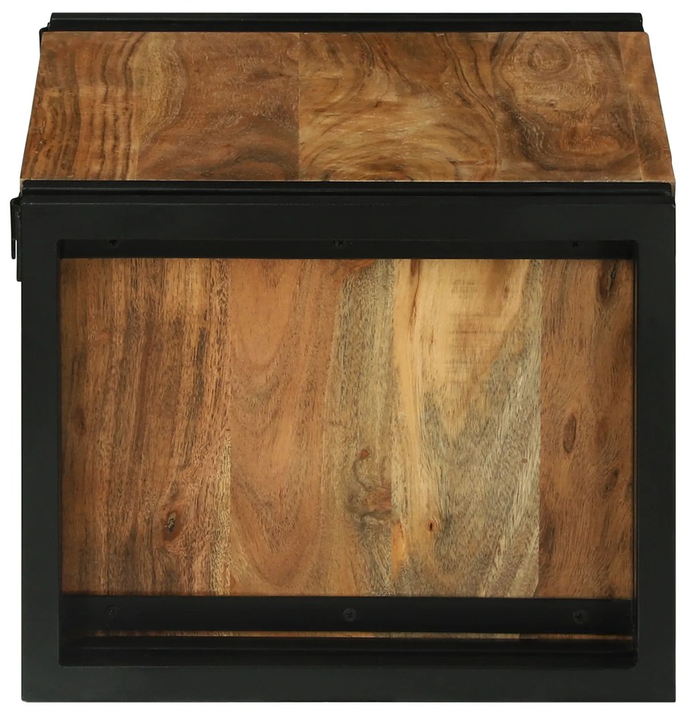 vidaXL Ράφι Κρασιού 46x35x27.5 cm Μασίφ Ξύλο Ακακίας