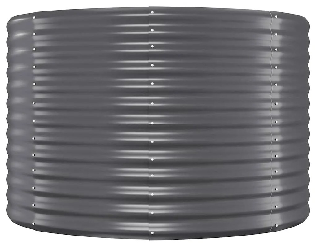 vidaXL Ζαρντινιέρα Ανθρακί 175x100x68εκ Ατσάλι με Ηλεκτρ. Βαφή Πούδρας