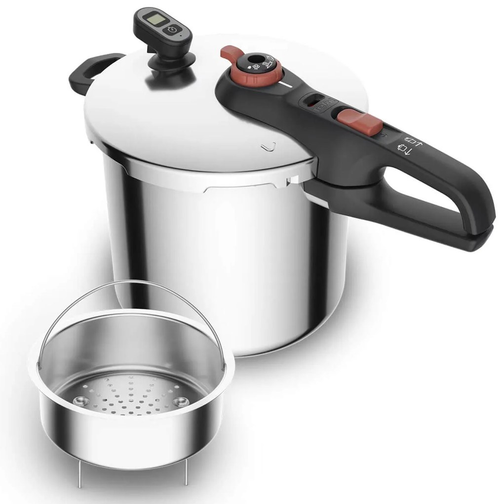 Χύτρα Ταχύτητας Tefal Secure Chrono με χωρητικότητα 8L και διάμετρο 22cm