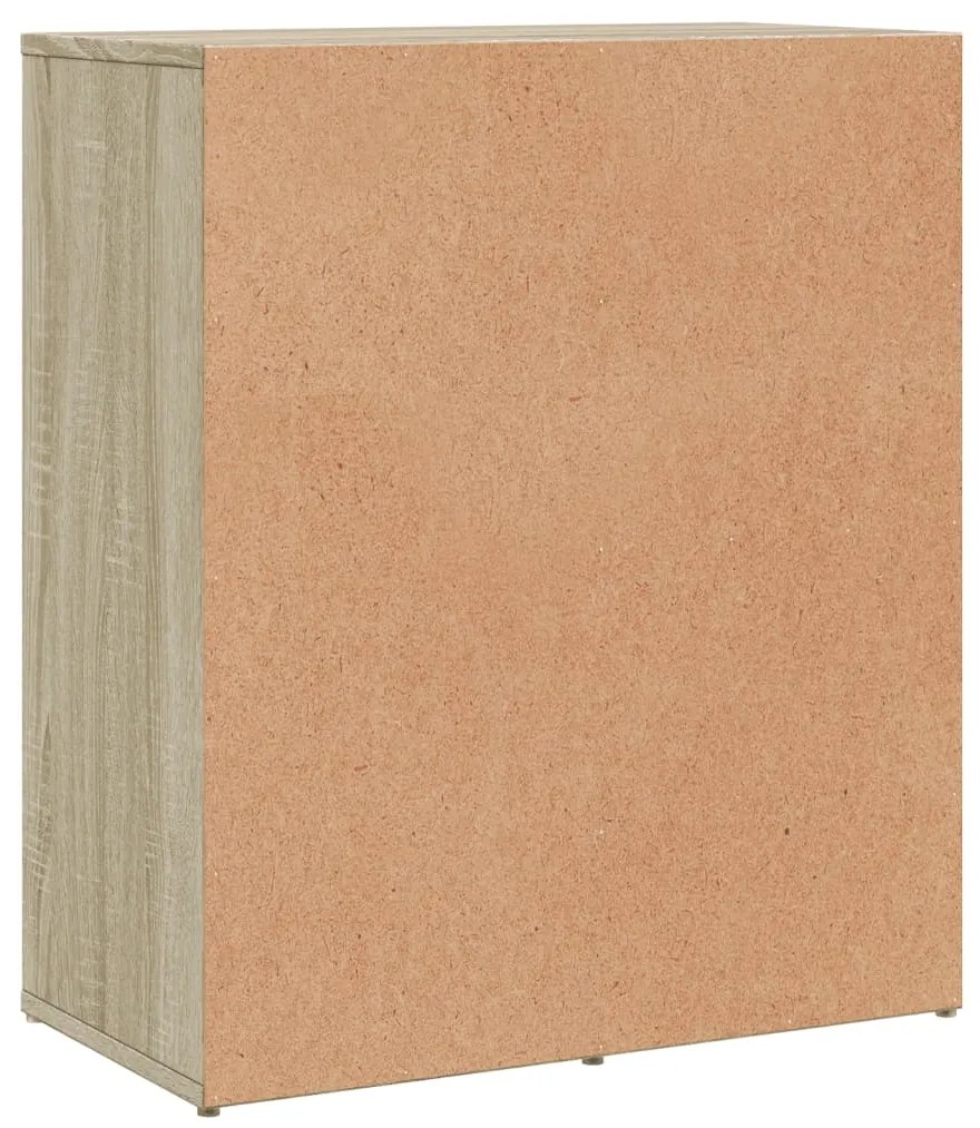 vidaXL Βοηθητικά Ντουλάπια 2 τεμ. Sonoma Δρυς 60x31x70 εκ. Επεξ. Ξύλο