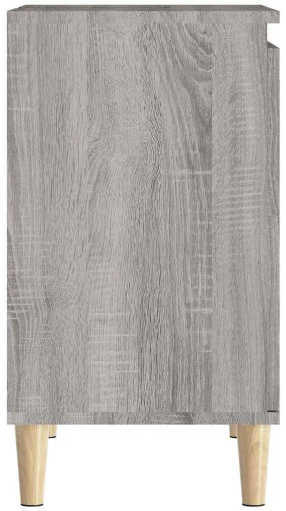 Ντουλάπι Νιπτήρα Grey Sonoma 58 x 33 x 60 εκ. Επεξεργ. Ξύλο - Γκρι