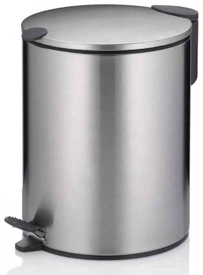 Κάδος Απορριμμάτων Mats 5Lt 23703 20,5x27cm Inox Kela Stainless Steel