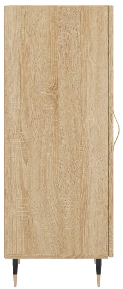vidaXL Ντουλάπι Sonoma Δρυς 34,5x34x90 εκ. από Επεξεργασμένο Ξύλο