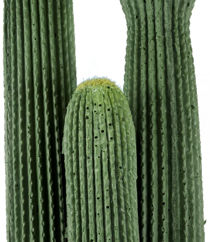 GloboStar® Artificial Garden CARNEGIEA CACTUS 20123 Τεχνητό Διακοσμητικό Φυτό Κάκτος Σαγκουάρο Υ160cm