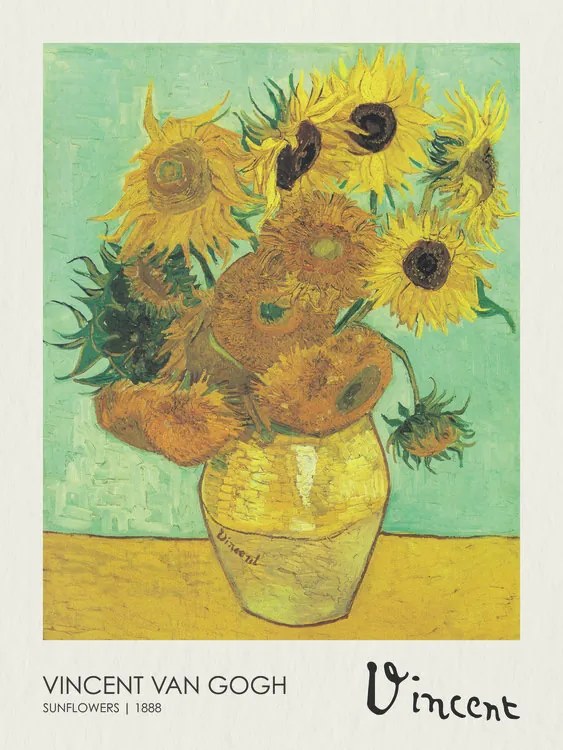 Αναπαραγωγή Sunflowers (1888), Vincent van Gogh