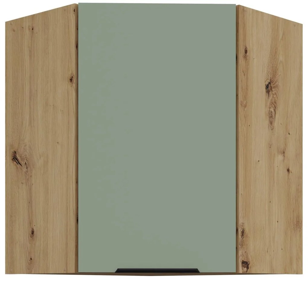 Κρεμαστό ντουλάπι γωνιακό Arianna 60x60 GN 72 1F-Φυστικί