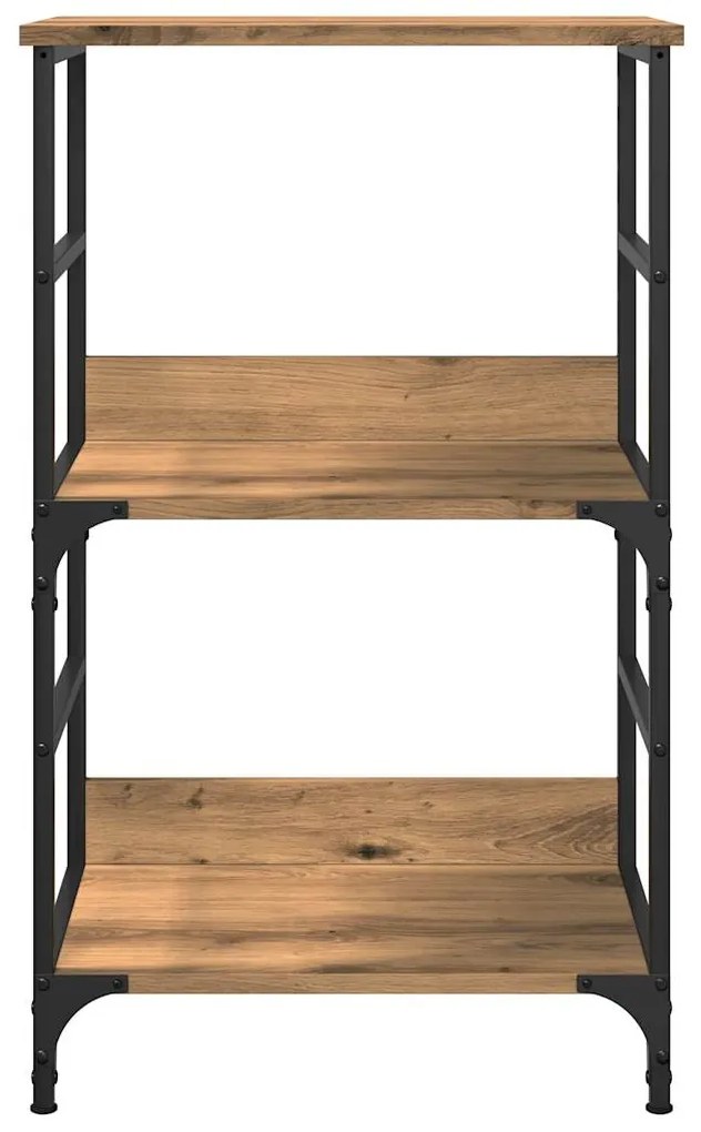 vidaXL Βιβλιοθήκη Αρτισιανή Δρυς 50x33x82 εκ. Επεξεργ. Ξύλο
