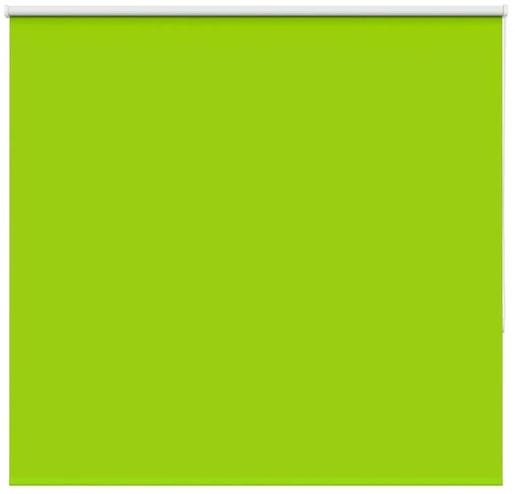 vidaXL Roller Blind Blackout φύλλα πράσινα 160x150 cm Πλάτος υφάσματος