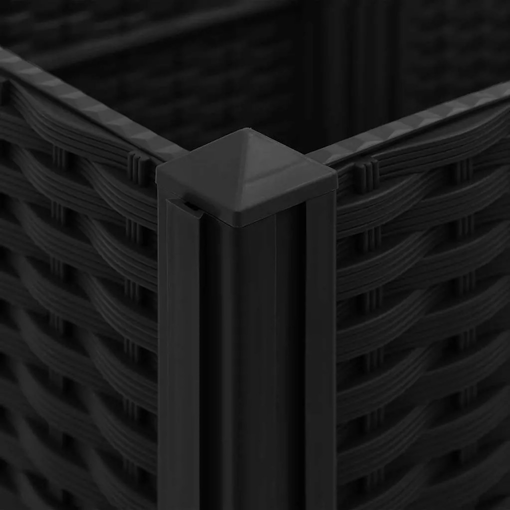 vidaXL Ζαρντινιέρα 120 x 40 x 38 εκ. από Πολυπροπυλένιο