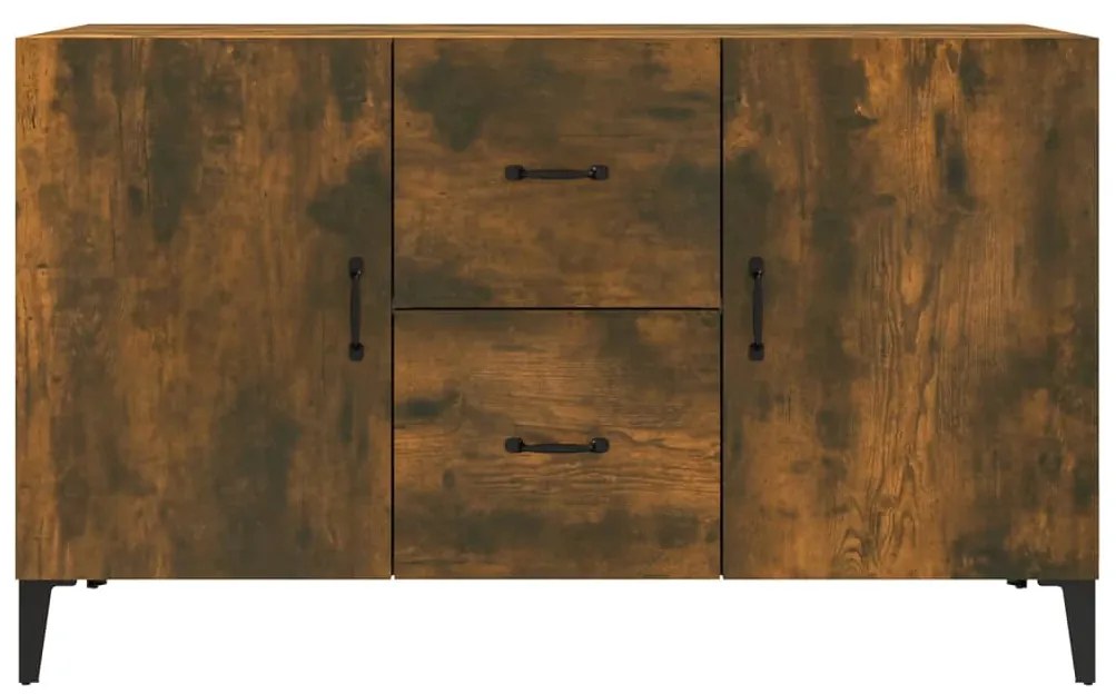 vidaXL Μπουφές Καπνιστή Δρυς 100 x 36 x 60 εκ. Επεξεργασμένο Ξύλο