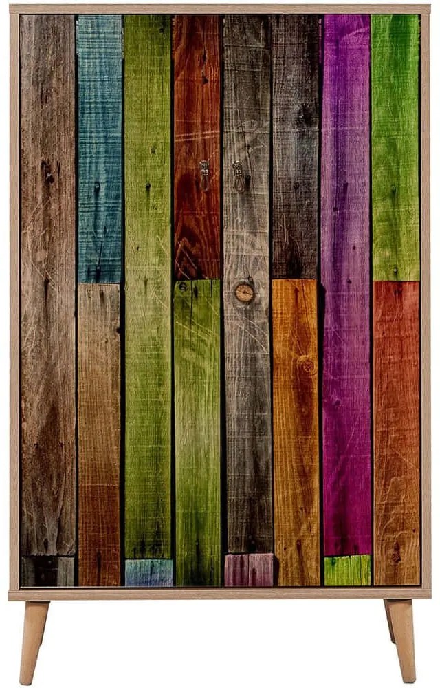 Παπουτσοθήκη - Ντουλάπι Multibox 863SPH3926 80x36x127cm Multi Cipboard,Wood