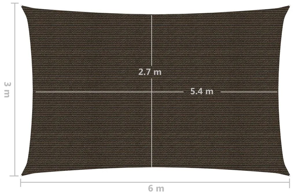 ΠΑΝΙ ΣΚΙΑΣΗΣ ΚΑΦΕ 3 X 6 Μ. ΑΠΟ HDPE 160 ΓΡ./Μ² 311790