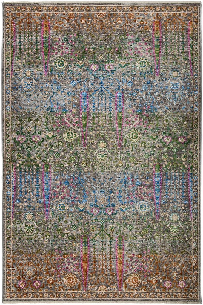 Χαλί Sonoro KH79D Grey-Blue Βιοκαρπέτ 140X200cm